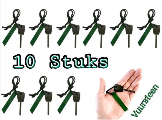 Magnesium stick / Vuurstarter 10 stuks / Survival stick / Prepper