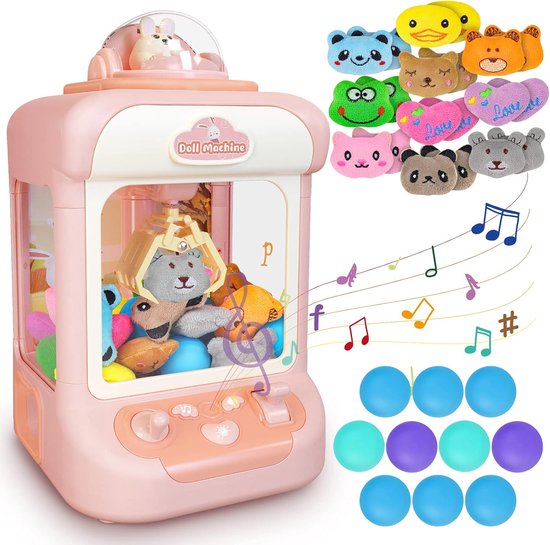 LifeVibe© Candy Grabber – Snoepmachine met Geluid – Snoepautomaat - Grijpmachine Inclusief