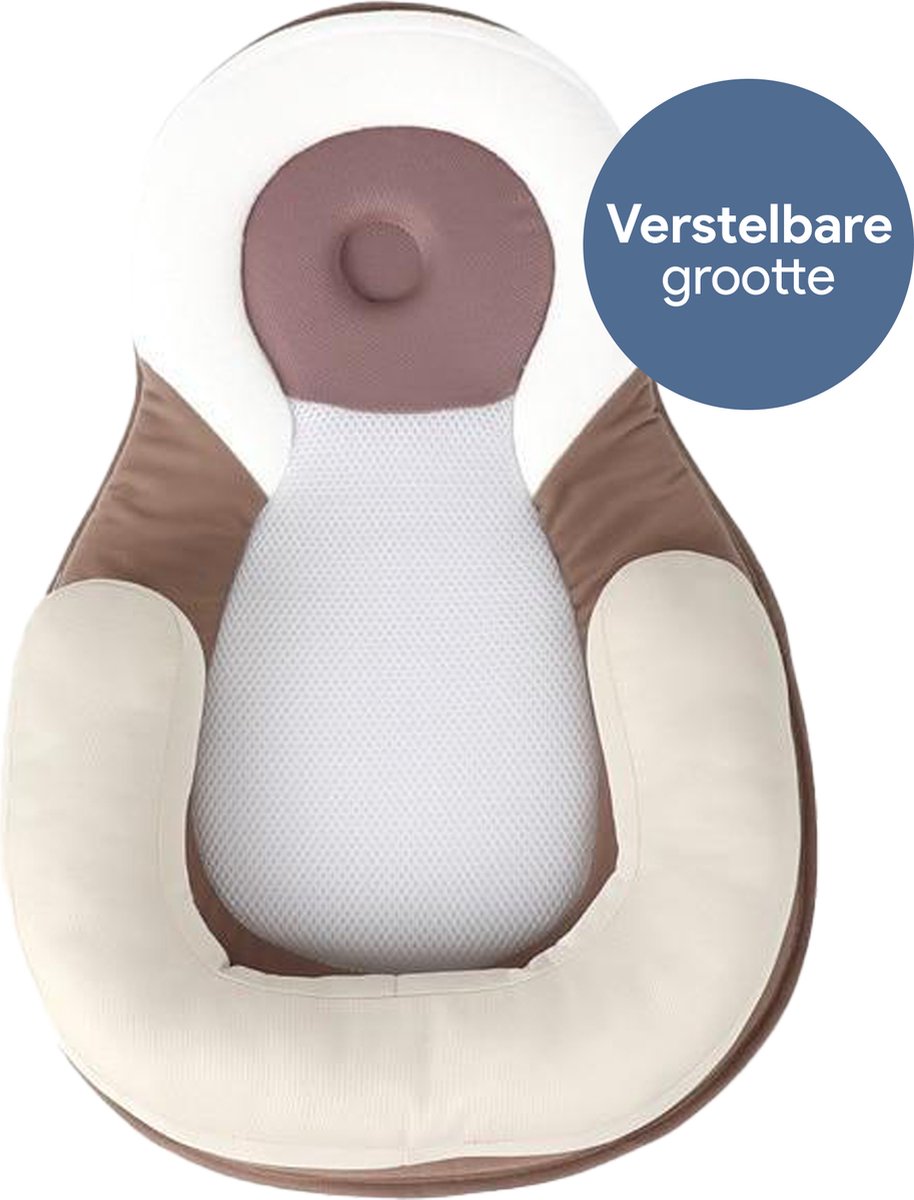 Gadgethal® Verstelbaar Babynestje met Beensteun - Wasmachine Bestendig - Baby Huidvriendelijk